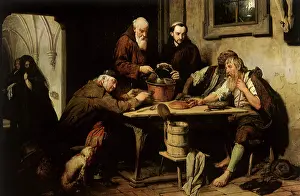Danhauser: Soup at the Monastery