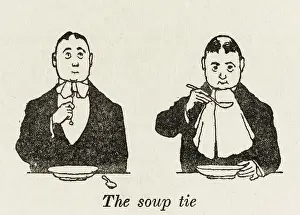 Napkin: Soup tie - W H Robinson