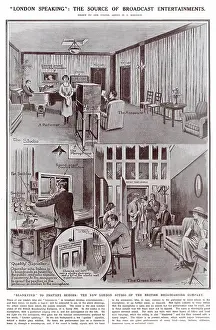 Broadcasts: Source of Broadcast Entertainments 1923