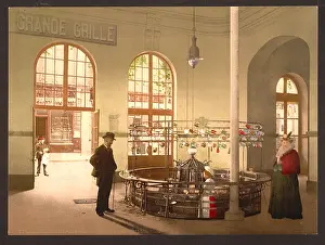Grille: Source de la Grande Grille, (drink hall), Vichy, France