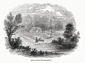 Keston: Source of the River Ravensbourne, Keston Common, Kent