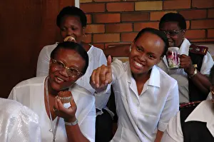Interactive: South Africa, Soweto, 2005: Nurses have an interactive