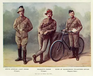 Terry Parker: Two South African Troopers and Dispatch Rider