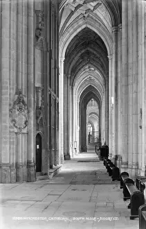 Ceilings: South Aisle of Winchester Cathedral