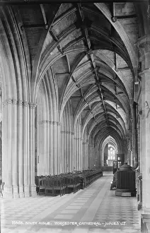 Worcester: South Aisle of Worcester Cathedral