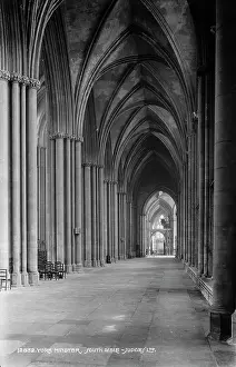 Spacious: South Aisle of York Minster