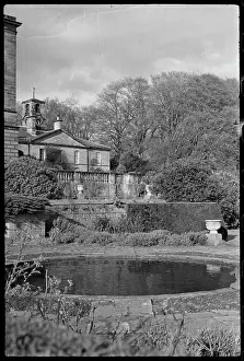 Gabled: South elevation of the main stableyard block at Howick Hall