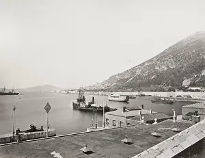 Mole: The South Mole, harbour, Strait of Gibraltar