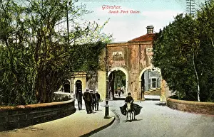 Gibraltar: South Port Gates, Gibraltar