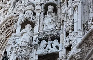 Castilho: South Portal, Jeronimos Monastery, Lisbon, Portugal
