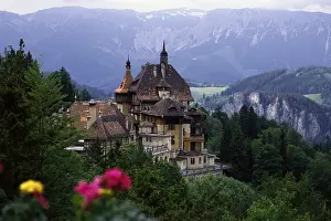 Semmering: South railway hotel at Semmering