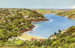 Salcombe: South Sands and Estuary, Salcombe, Devon