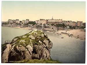 Tenby: South sands, Tenby, Wales