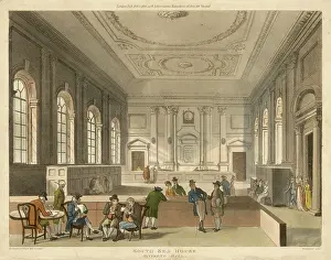 Threadneedle: SOUTH SEA HOUSE C1810