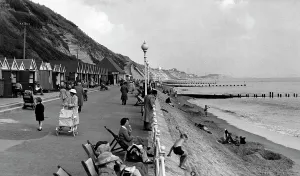 Southbourne: Southbourne, the Promenade c1955