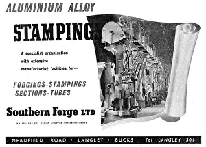 Stampings: Southern Forge - Aluminium Forgings, Sections & Stampings