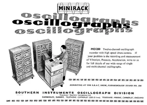Oscillograph: Southern Instruments ME1200 12 Channel