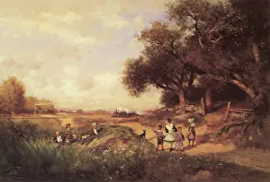 Wordsworth: Southern Landscape with Children