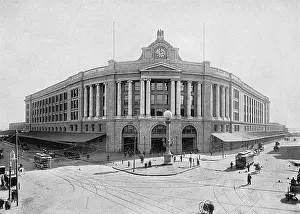 Tramcar: Southern Passenger Station, Boston, Massachusetts, USA