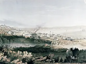 Walford: Southern View of Port Elizabeth from Hill Behind the Cemeter