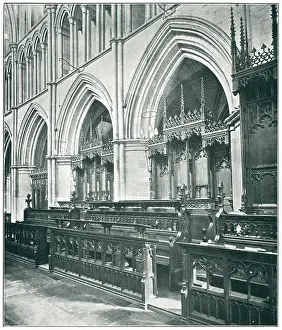 Blomfield: Southwark Cathedral Canons Stalls