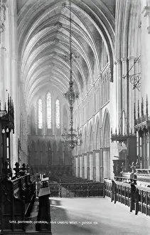 Highlighting: Southwark Cathedral Nave Looking West