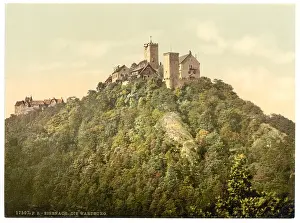 Wartburg: Southwest side, Wartburg, Thuringia, Germany