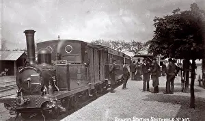 Southwold: Southwold railway station, Suffolk