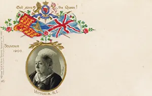 Feb17: Souvenir Postcard - Queen Victoria
