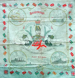 Beattie: Souvenir printed cotton square