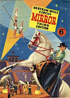 Crossley: Souvenir programme for Bertram Mills Circus, by Leon Crossle