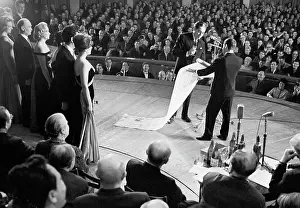 75th: Soviet actor Arkady Raikin at Leonid Utesov 75th