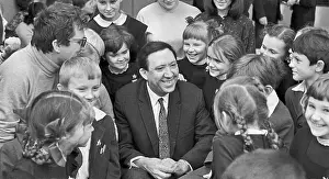 Admirers: Soviet actor and comedian Yuri Nikulin, 1973