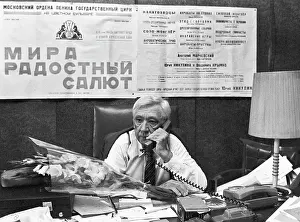 Nikulin: Soviet actor and comedian Yuri Nikulin, 1985