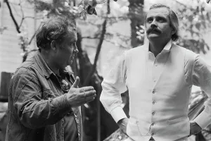 Mikhalkov: Soviet actor Nikita Mikhalkov on location for