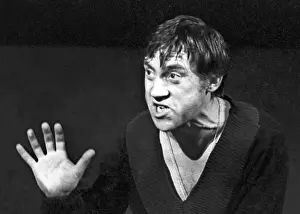 Yang: Soviet actor Vladimir Vysotsky on stage at Taganka
