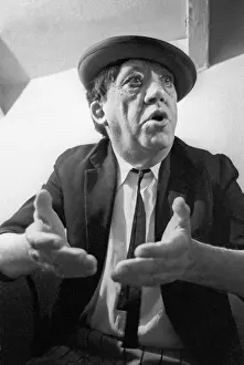 Nikulin: Soviet actor Yuri Nikulin at Moscow Circus on
