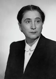 Soviet actress Klavdiya Elanskaya