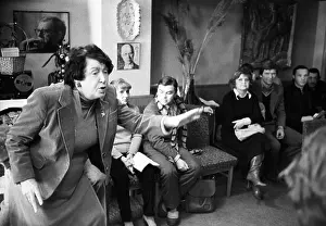 Rehearsing: Soviet actress Natalya Sats, 1984