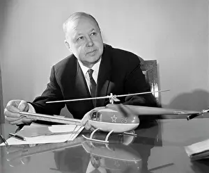 Soviet aerospace engineer Mikhail Mil, 1966