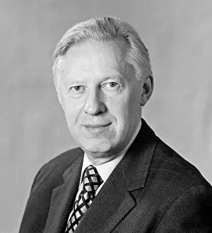 Zamyatin: Soviet ambassador to Great Britain Leonid Zamyatin, 1982