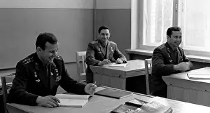 Alekseyevich: Soviet astronauts Y.A. Gagarin, V.F. Bykovsky