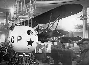 Exhibits: Soviet aviation stand at the Paris Air Show, 1936