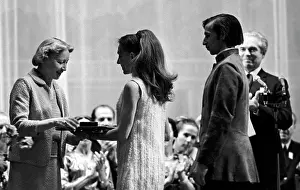 Sorokina: Soviet ballet dancer Galina Ulanova at 1969 International