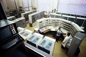 Lebedev: Soviet BESM-6 super computer made in Moscow, 1979
