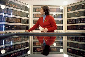 Operates: Soviet BESM-6 super computer made in Moscow, 1979