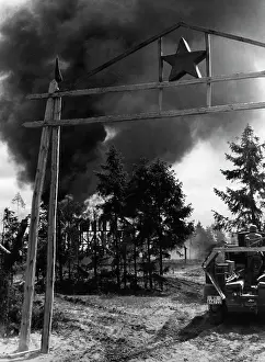 Sd.kfz: Soviet border post at the beginning of the Russian campaign