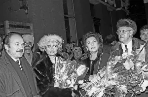 Vishnevskaya: Soviet cellist Rostropovich and opera singer Vishnevskaya