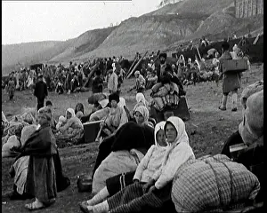 Federative: Soviet Civilians Gathering By the Bank of a River