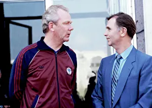 Valeriy: Soviet coaches Valeriy Lobanovskyi and Viktor Tikhonov, 1986
